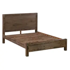 Vietnam Bedroom Furniture Factory Modern Customized Australia Solid Wooden Rustic King Size Beds