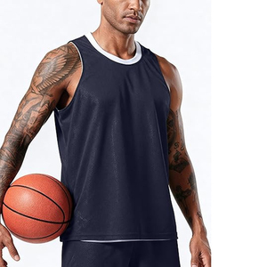 ชุดเสื้อและกางเกงบาสเก็ตบอลแบบกลับด้านได้ พิมพ์โลโก้ทีม ชื่อ หมายเลข ป้ายชื่อ ด้วยเทคนิค Sublimation พร้อมปักลาย 3 มิติ 100% - Product Image 3