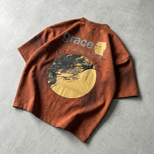 T-shirt à manches courtes pour homme imprimé neige, col rond, en polyester tricoté, décontracté, respirant, coupe classique, logo sur le devant - Product Image 4