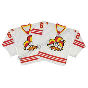 Jersey de Hockey sobre Hielo Transpirable con Logotipo Personalizado, 100% Poliéster, Alta Calidad, Servicio OEM, Precio Razonable - Product Image 5