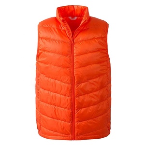 Veste bouffante en gros de conception personnalisée de qualité supérieure avec rembourrage synthétique veste bouffante à capuche coupe-vent pour hommes - Product Image 1