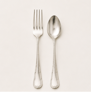 Juego de Cubiertos de Acero Inoxidable de la Más Alta Calidad, Acabado Pulido Espejo, para Hoteles de Lujo y Banquetes de Boda, al Mejor Precio - Product Image 1