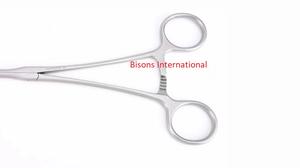 Pinces banane thoracoscopiques à double articulation Bisons VATS – Instrument de chirurgie thoracique réutilisable - Product Image 5