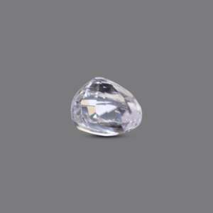 Natural White Zircon Loose Gemstone 4.1 Carat for Fine Jewelry - Product Image 3