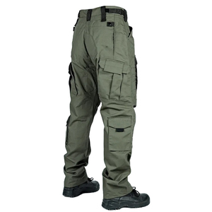 Men's Winter Multi-Pocket <b>Canvas</b> Cargo Pants Polyester/Cotton Quick Dry Outdoor Utility Casual Streetwear OEM/ODM - Product Image 2