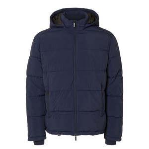 Custom Logo Men's Winter Puffer <b>Jacket</b> <b>Waterproof</b> Hooded Quilted Warm Bubble Coat Lightweight Windproof <b>Parka</b> Outdoor <b>Jackets</b> - Product Image 1