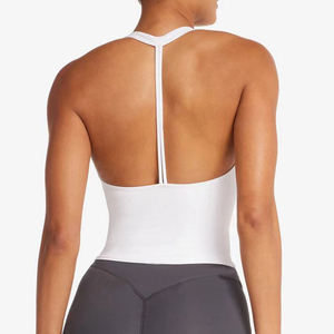 Fitness Women Sleeveless <b>Tank</b> <b>Top</b> Comfortable Stretch Gym Running Yoga Training Sportswear Activewear Custom Manufacturing gym - Product Image 4