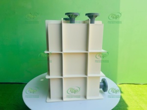 Tanques de Almacenamiento de PVC Color Marfil para Productos Químicos, Agua, Petróleo y Combustible, Maquinaria Química, Vietnam - Product Image 1
