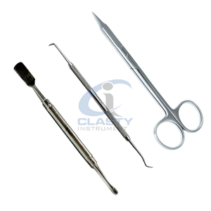 Ensemble d'instruments de chirurgie implantaire orale de base, personnalisable, pour usage clinique - Product Image 4