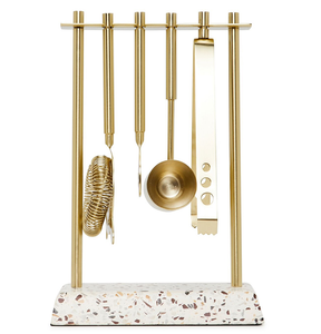 Juego de herramientas de barra de latón dorado hecho a mano de Royal Crafts para vajilla de lujo, de alta calidad y al mejor precio. - Product Image 6