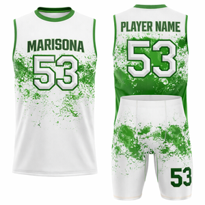 Ensemble d'uniformes de flag football personnalisés, fabricant OEM sous marque privée, maillot et short sublimés, séchage rapide, respirant, vêtements d'équipe - Product Image 4