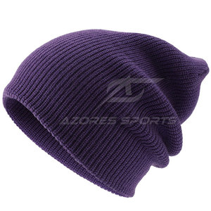 Casual Winter Beanie Hat Wool/Cotton Soft Knit Warm Comfortable Fashion Outdoor Trendy Image Style Customizable High Quality - Product Image 3