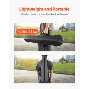 Custodia per violino da viaggio 4/4 full size, leggera e portatile, con igrometro integrato, fodera in peluche, doppia tracolla, in resistente pelle - Product Image 4