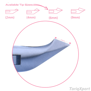 ราคาโรงงาน คุณภาพสูง กรรไกรตัดเล็บมืออาชีพ สแตนเลส โค้ง ปากกว้าง คม ใช้งานง่าย ตัดหนังกำพร้า รับทำโลโก้ตามสั่ง - Product Image 3