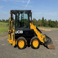 Chargeuse-pelleteuse JCB 1CX durable à prix d'usine avec chargeur frontal et mini-chargeuse sur pneus pour les travaux d'excavation et de chargement