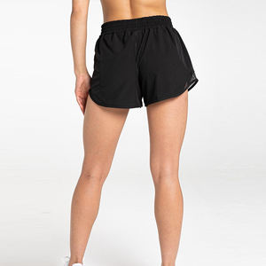 Shorts Deportivos para Mujer al Por Mayor, de Alta Calidad, Personalizados OEM, de Poliéster y Elastano, de Secado Rápido, Transpirables, con Cintura Elástica, Colores Personalizados - Product Image 2