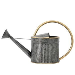 Arrosoir en métal galvanisé de haute qualité avec long bec verseur et pot d'arrosage en acier rose pour l'entretien des plantes d'intérieur et d'extérieur - Product Image 4