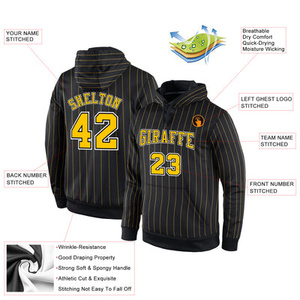 Sudadera con capucha personalizada de poliéster con sublimación digital para pedidos de grupo - Product Image 2