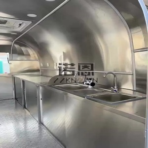 Remolque de Comida Móvil Económico Diseñado para la Preparación de Comida Rápida con Carrocería Resistente, Espacio de Trabajo Eficiente y Práctico - Product Image 2
