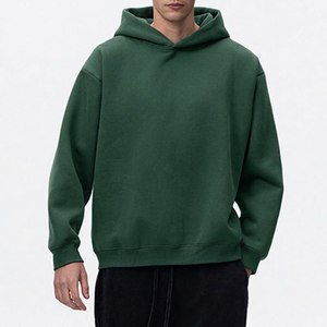 Sudadera con Capucha Personalizada para Hombre, Estampado de Goma, Forro Polar de Algodón, Corte Holgado, Estilo Urbano, Proveedor Mayorista de Ropa - Product Image 3