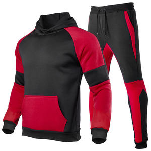 Conjunto Deportivo Personalizado con Logotipo, Sudadera con Capucha y Pantalones Holgados de Felpa 100% Algodón para Hombre, Traje Deportivo de Dos Piezas - Product Image 2