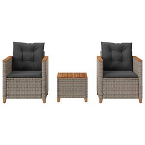 Ensemble bistrot gris foncé pour meubles de jardin d'extérieur - Product Image 3