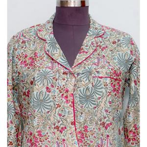 Chemise Kimono Bohème Mi-Longue pour Femme Indienne, en Coton Élégant, Vêtement de Nuit avec Ceinture à Nouer et Boutons Décoratifs, Coupe Ample et Confortable - Product Image 3