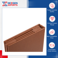Porte-menu de restaurant en cuir PU de haute qualité, pliable en trois, avec logo personnalisé, par un revendeur de premier plan – Nexgen Exports