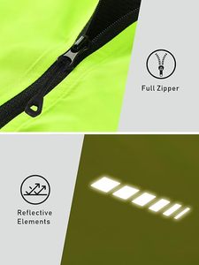 Mens Sleeveless Cycling <b>Gilet</b> Waterproof Windproof <b>Lightweight</b> Bike Vest for Outdoor Sports - Product Image 4