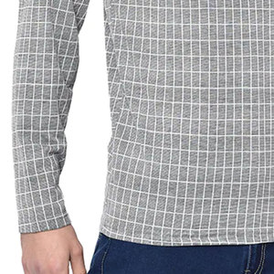 T-shirt Homme Manches Longues Style Rétro avec Logo Personnalisé, Lavage Vintage, Respirant, Vêtement Décontracté pour Adulte, Tenue de Sport 2026 - Product Image 6