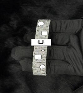 Reloj de Lujo de Moda Antigua Más Vendido, Estilo Hip Hop, con Moissanita y Diamantes, de Acero Inoxidable, Analógico, Mecánico, Esqueleto - Product Image 2