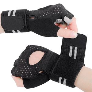 Gants de fitness personnalisés pour la musculation, avec support de poignet, pour hommes et femmes, équipement sportif de haute qualité, accessoires. - Product Image 4