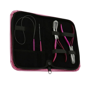 แหวนถอดลูกปัดต่อผม 2 ชิ้น คีมต่อผมสแตนเลสเยอรมัน พร้อมสปริงคู่ - Product Image 4