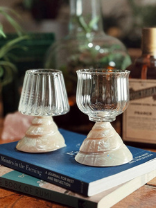 Verre à vin en forme de coquillage pour la décoration de table de bar, la maison, la cuisine, les événements, l'hôtel – Meilleur prix pour la vente en gros - Product Image 2