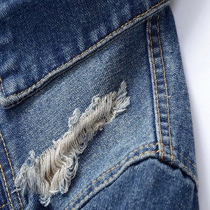 Veste en jean pour homme avec logo personnalisé, veste en jean vintage délavée, veste en jean décontractée streetwear, fabricant en gros - Product Image 5