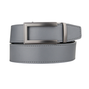 Cinturón de Cuero para Hombre, Cinturones de Cuero Genuino de Alta Calidad, Hebilla Automática, Ajustable, Sin Agujeros, Cinturón para Jeans, Personalizado - Product Image 3