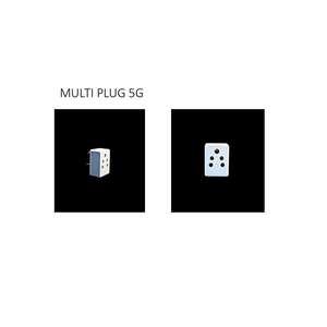 Multiprise 5G compacte de fabrication indienne pour ordinateurs portables et appareils électroniques, disponible à la vente - Product Image 6