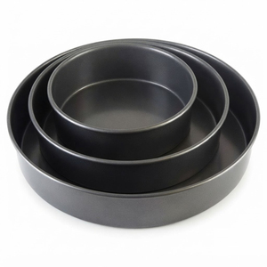 Moule à pâtisserie rond en aluminium robuste pour four, moule à gâteau, plaque à pizza profonde, ustensile de cuisson professionnel pour la cuisine, vente en gros - Product Image 6