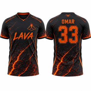 Jersey de Entrenamiento para Gaming, Resistente a la Decoloración, Vibrante, Exclusivo, Original, Elegante, Contemporáneo, Decoración con Identidad de Marca para Esports - Product Image 1