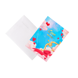 Romantic Love Heart 3D Pop Up Card With <b>Envelope</b> Heart With Love Handmade Greeting cards for Special Occasions - Product Image 6
