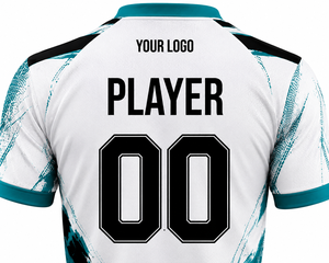 Ensemble maillot et short de football personnalisé imprimé par sublimation, col en V, anti-transpiration, respirant, unisexe, pour adulte, idéal pour l'été et respectueux de l'environnement - Product Image 5