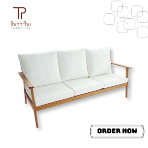 Monaco Solid Wood Eco-Friendly Modern Square Adjustable Modular Sofa <b>Set</b> for Villas Hotels & Coffee Shops - Product Image 6