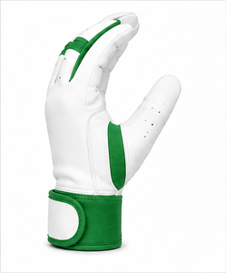 High Quality Custom Baseball Batting Gloves Premium <b>Leather</b> Long <b>Cuff</b> Padded <b>Wrist</b> Support Comfortable Grip Adult Youth Team - Product Image 2