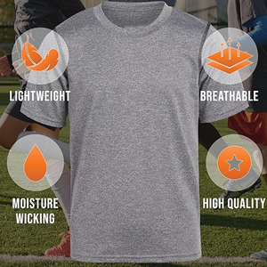 Servicio OEM al por mayor, nueva camiseta de manga corta para hombre/ camiseta gris para hombre, nuevo diseño de moda, camiseta de algodón para hombre - Product Image 5