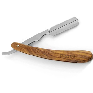 Navaja de Afeitar Plegable para Barba, Herramienta de Barbero, Depilación Masculina, Afeitadora Manual de Seguridad de Hoja Recta - Product Image 2