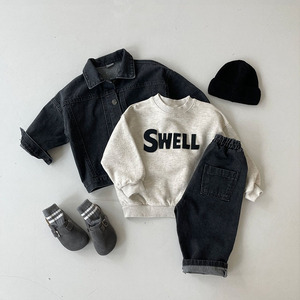 Veste en jean pour enfants à bas prix, 100% coton, automne, bébé, garçon, manteau d'hiver, vestes en jean pour enfants - Product Image 2