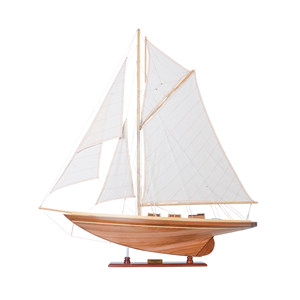 Y036 - Pen Duick, grand modèle de voilier à mât, yacht, modèle artisanal en bois, décoration nautique, cadeau de Noël, 96Lx15.5Wx102H cm - Product Image 1