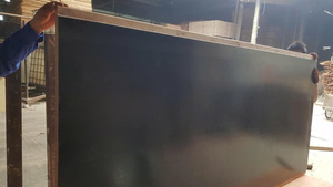 Apitong Plywood with <b>Black</b> Film WBP Glue for Outdoor Container Floors - Product Image 4