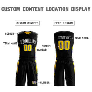 Conjunto de Camiseta y Pantalones Cortos de Baloncesto Personalizados de Alta Calidad para Hombre, Logotipo Personalizado, Impresión por Sublimación, Uniforme Deportivo Transpirable - Product Image 5