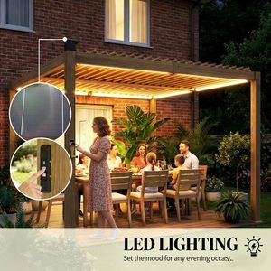 Pergola da Esterno, Gazebo, Tettoia e Struttura di Copertura - Product Image 5